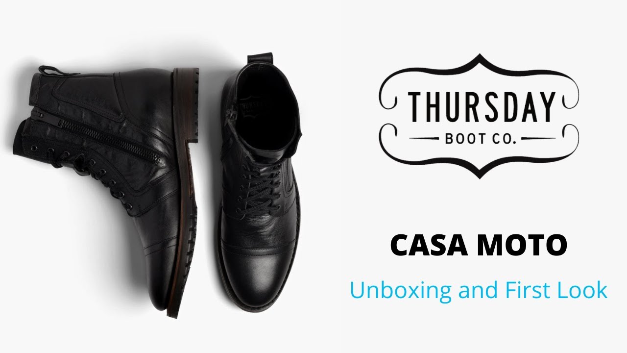Thursday Boots Casa Moto - Unboxing and First Look