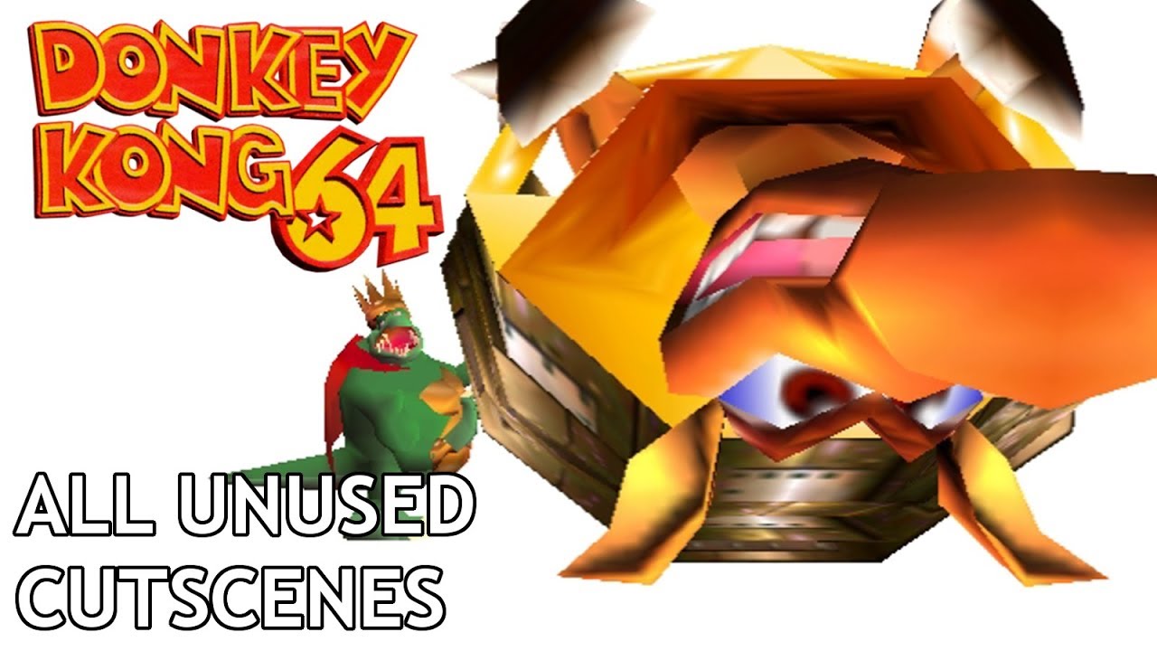 All Unused Cutscenes in Donkey Kong 64