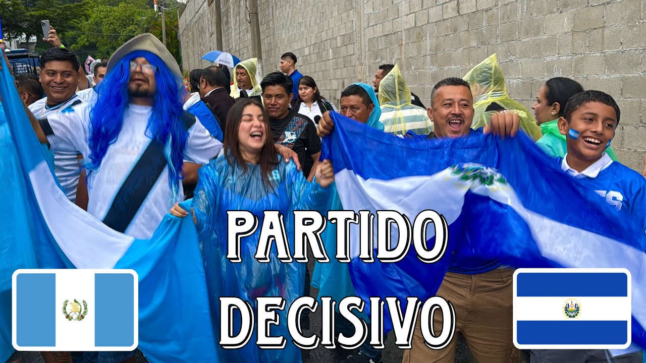 EL SALVADOR 🇸🇻 vs GUATEMALA 🇬🇹 SUPER AMBIENTE ANTES DEL PARTIDO | CELINAZ