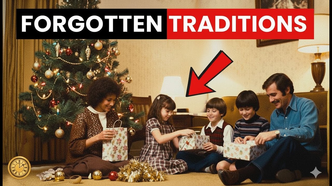 25 Forgotten Christmas Traditions from the 1960s and 70s