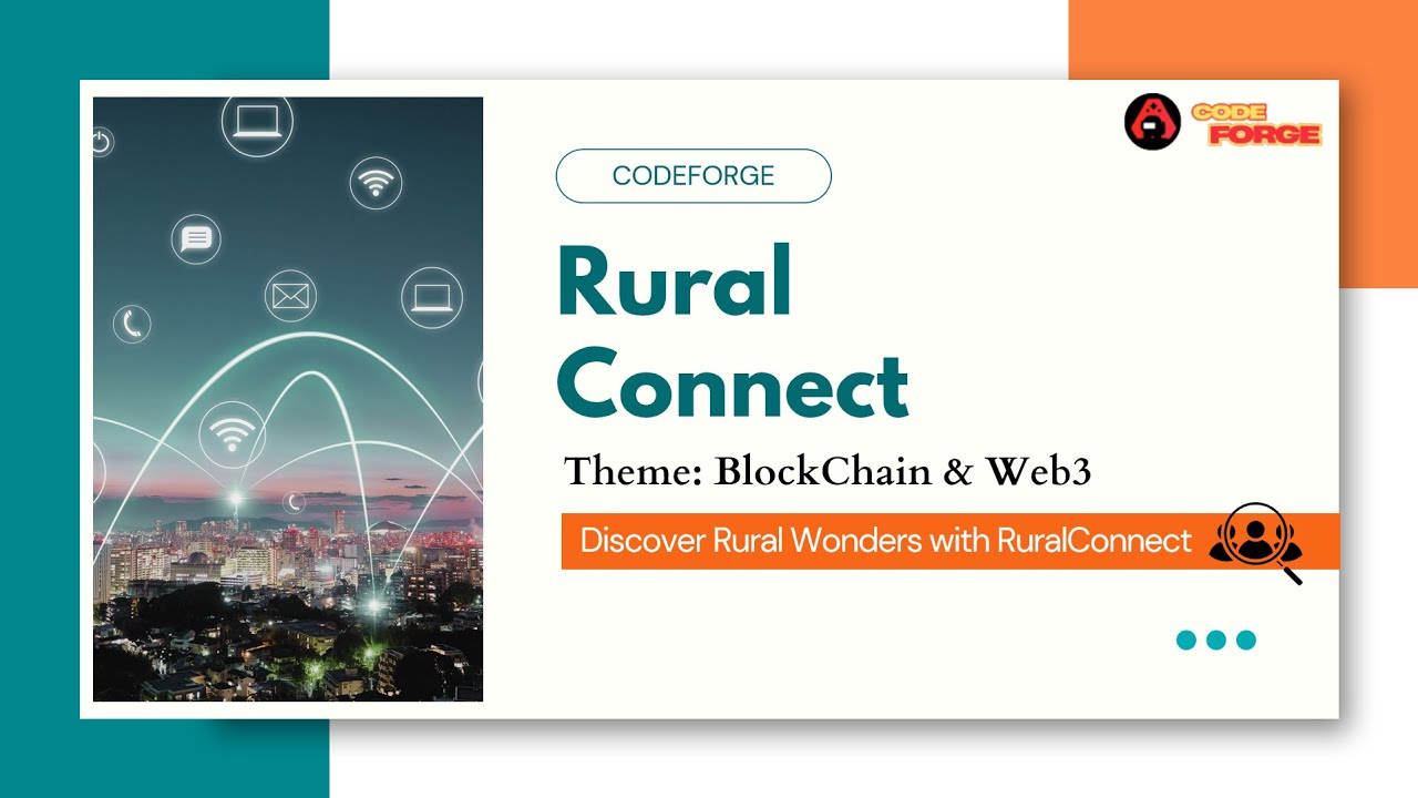 CodeForge 2025 || Prototype submission ||&nbsp;Rural&nbsp;Connect