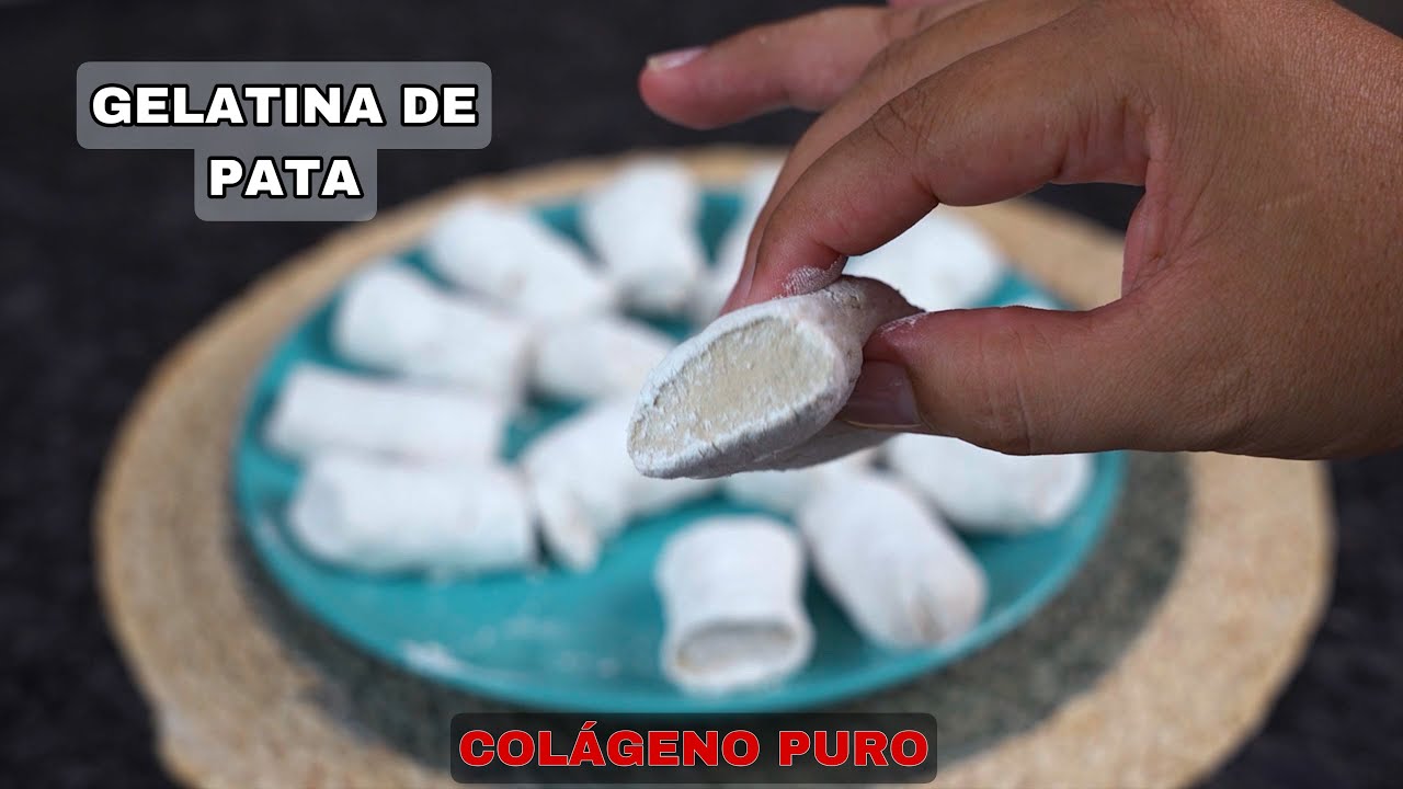 Como hacer GELATINA de PATA, receta muy FACIL y DELICIOSA/recetas para toda ocasion