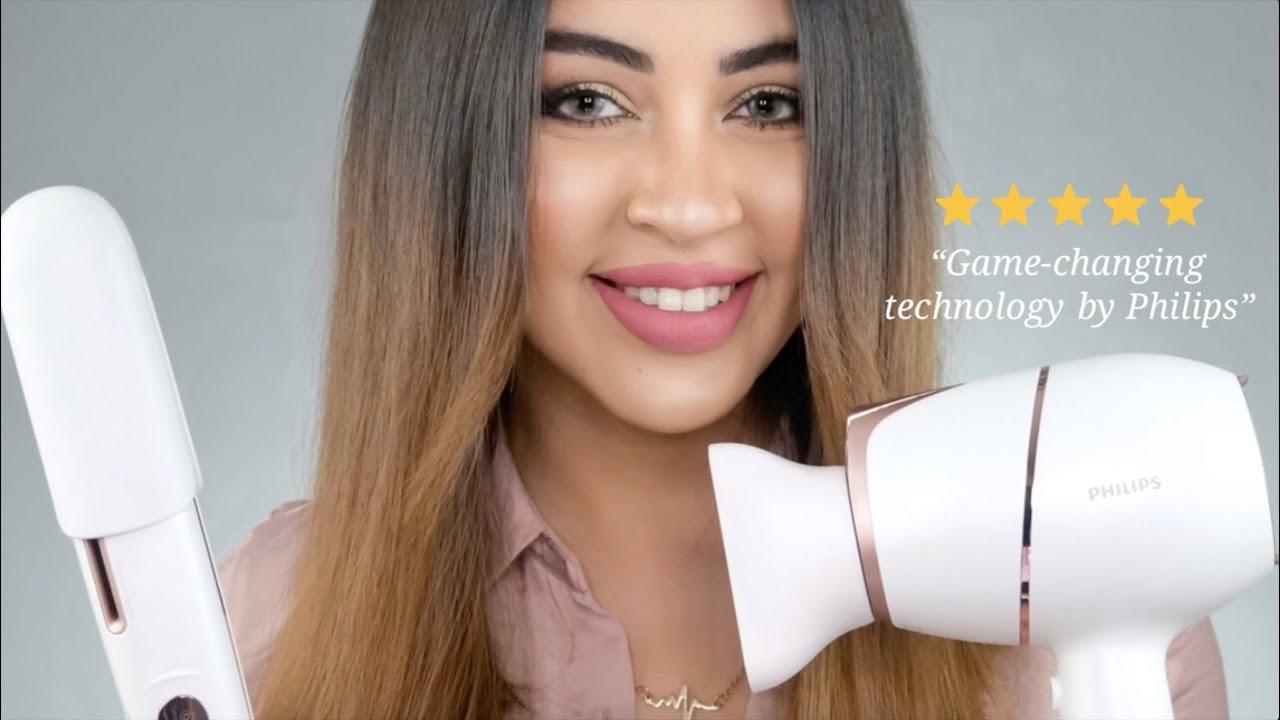 Philips SenseIQ Hair Dryer & Hair Straightener - Unboxing & Demo