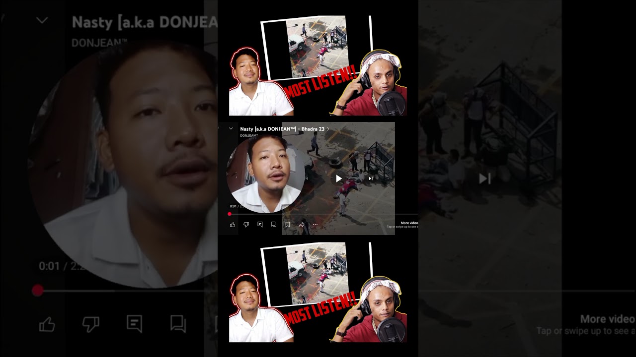 Bhadra 23 🔥 Nasty (Donjean) | Nepali Rap on Protest & Corruption
