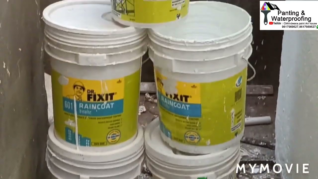 Dr. Fixit Raincoat  External Wall Waterproofing #waterproofing #drfixit #crack #chhindwara