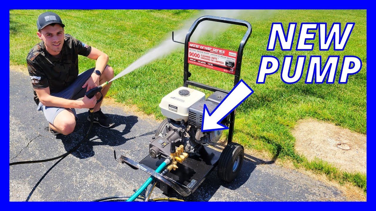 Servicing And Replacing The Pump On A Honda GX270 Pressure Washer