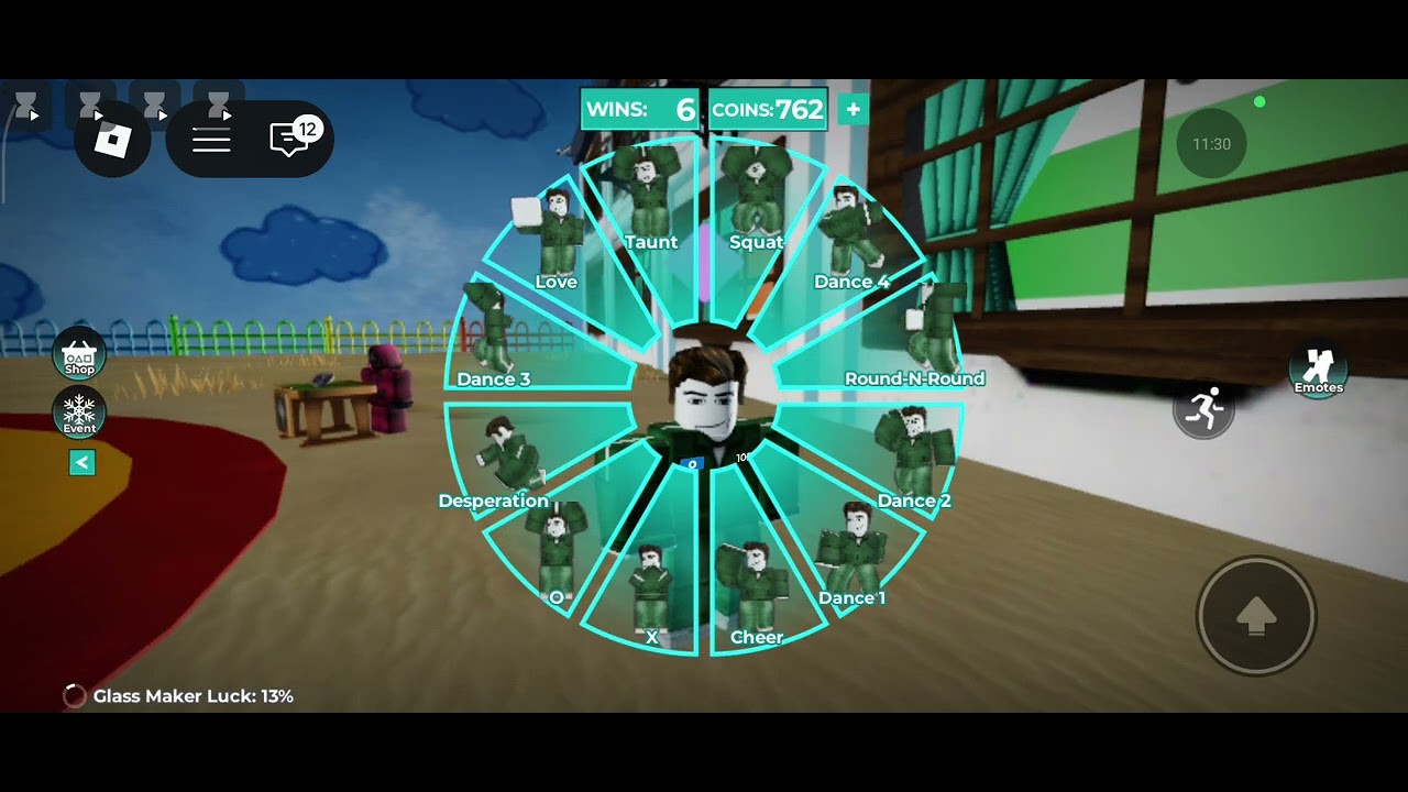 I played squid game in roblox #Roblox