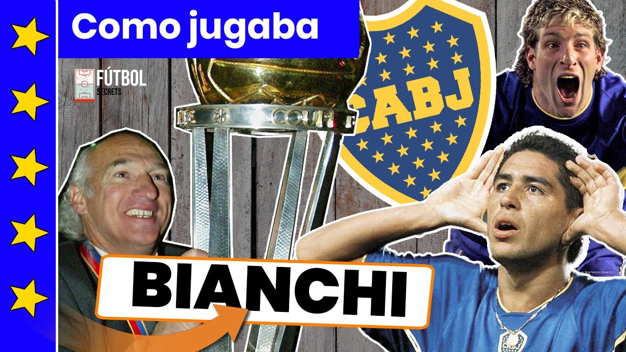 Cómo jugaba BOCA JUNIORS de CARLOS BIANCHI 🔵🟡🔵 (1998-2001)