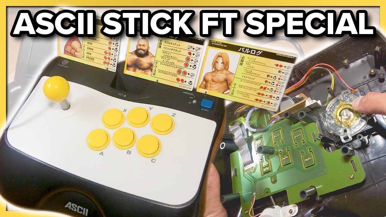 ASCII Stick FT Special | More than meets the optical joystick!