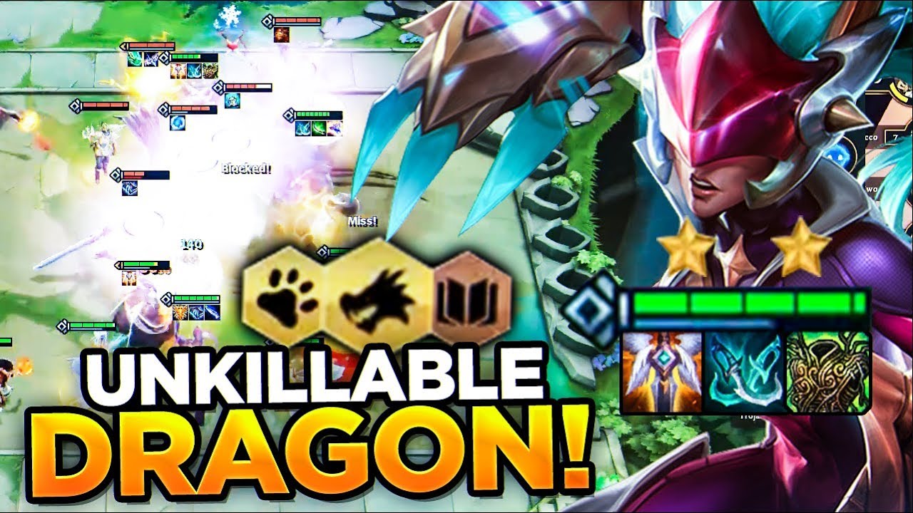 UNKILLABLE SHAPESHIFTER DRAGONS! | Teamfight Tactics
