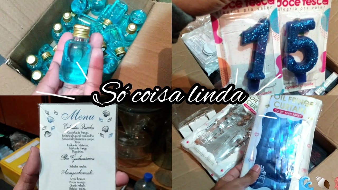 COMPRAS NA SHOPEE PARA A FESTA DE 15 ANOS | MINHAS IRMÃS 🤍✨#XVdasguerhardt