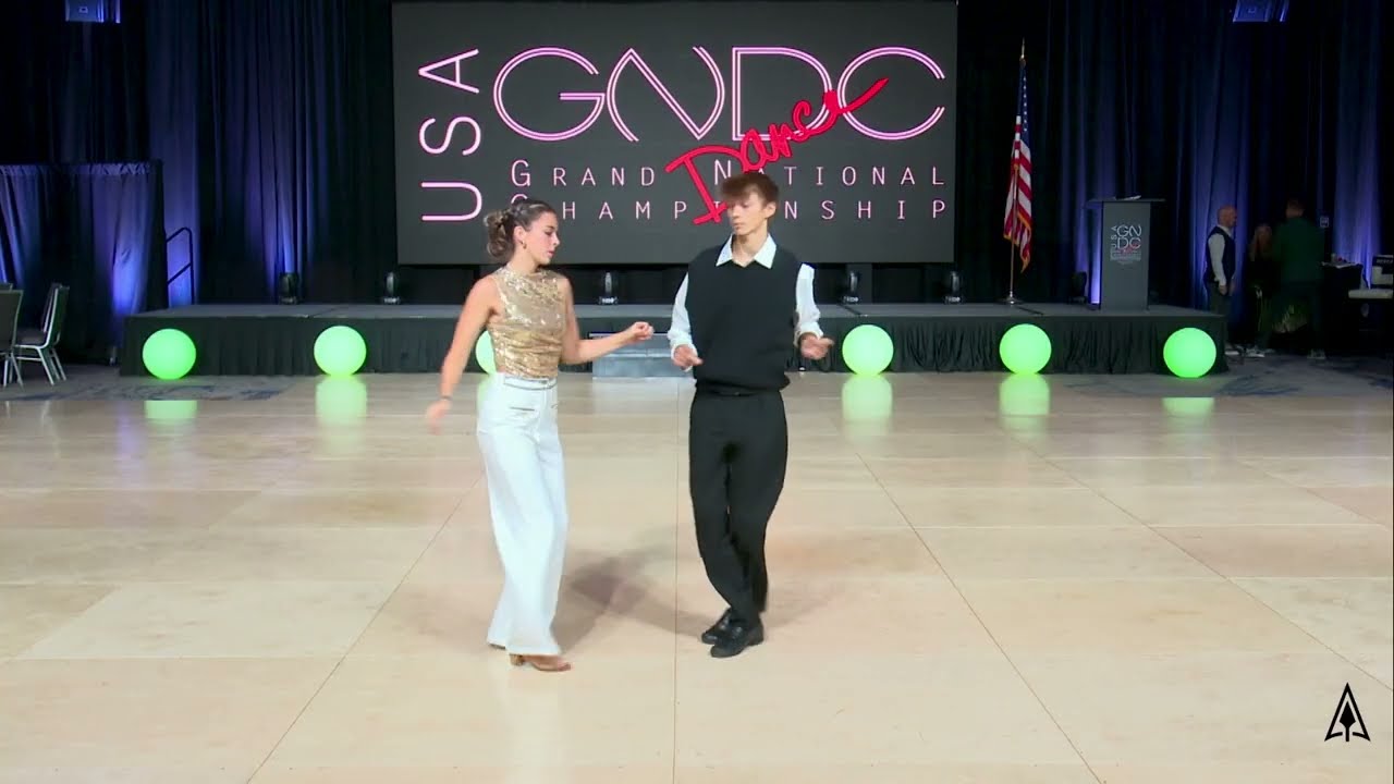 Connor Sanders and Maggie Jackson - 2025 USA Grand Nationals Jr Shag