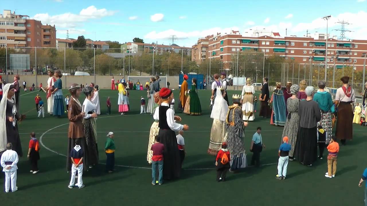 Ball de Gegants a la Trobada de Gegants del Baix Llobregat