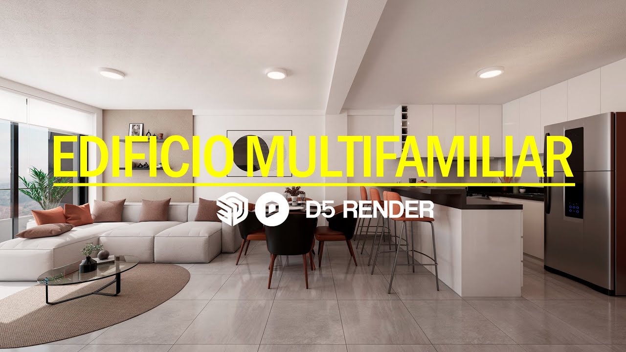 VIDEO RECORRIDO 3D | EDIFICIO MULTIFAMILIAR | D5 RENDER 2.8