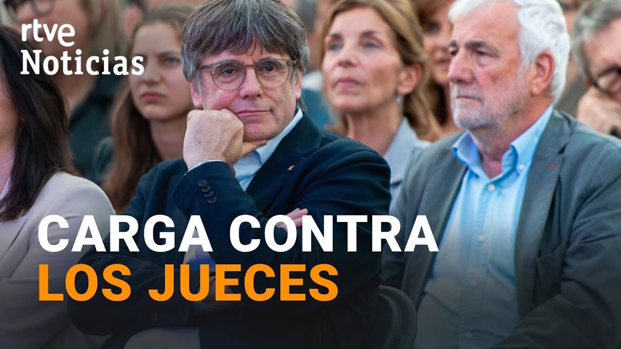 CATALUÑA: PUIGDEMONT INSISTE en VOLVER a ESPAÑA en el PLENO de INVESTIDURA | RTVE Noticias