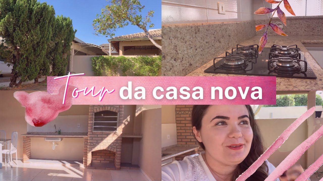 TOUR PELA CASA NOVA VAZIA 🏠😱 | Minha casa própria 🔑