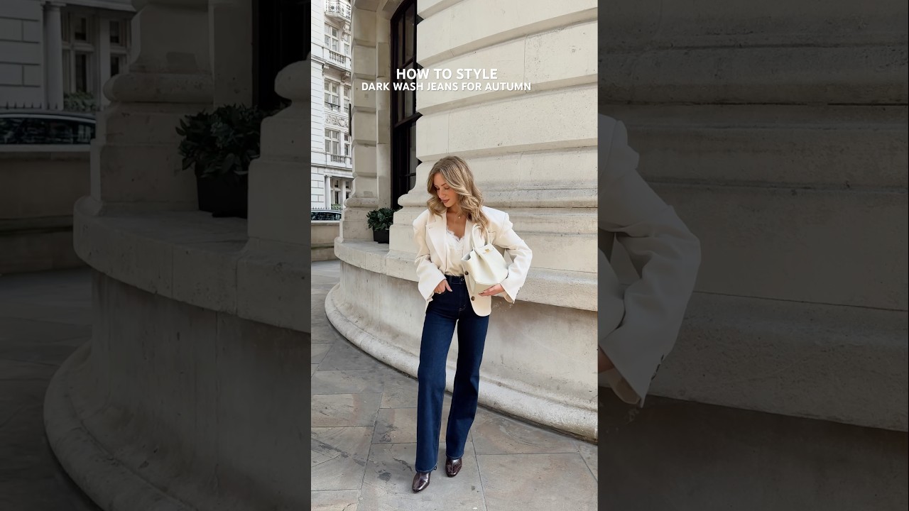 INDIGO JEANS are trending!! Here&rsquo;s how to style them 👖