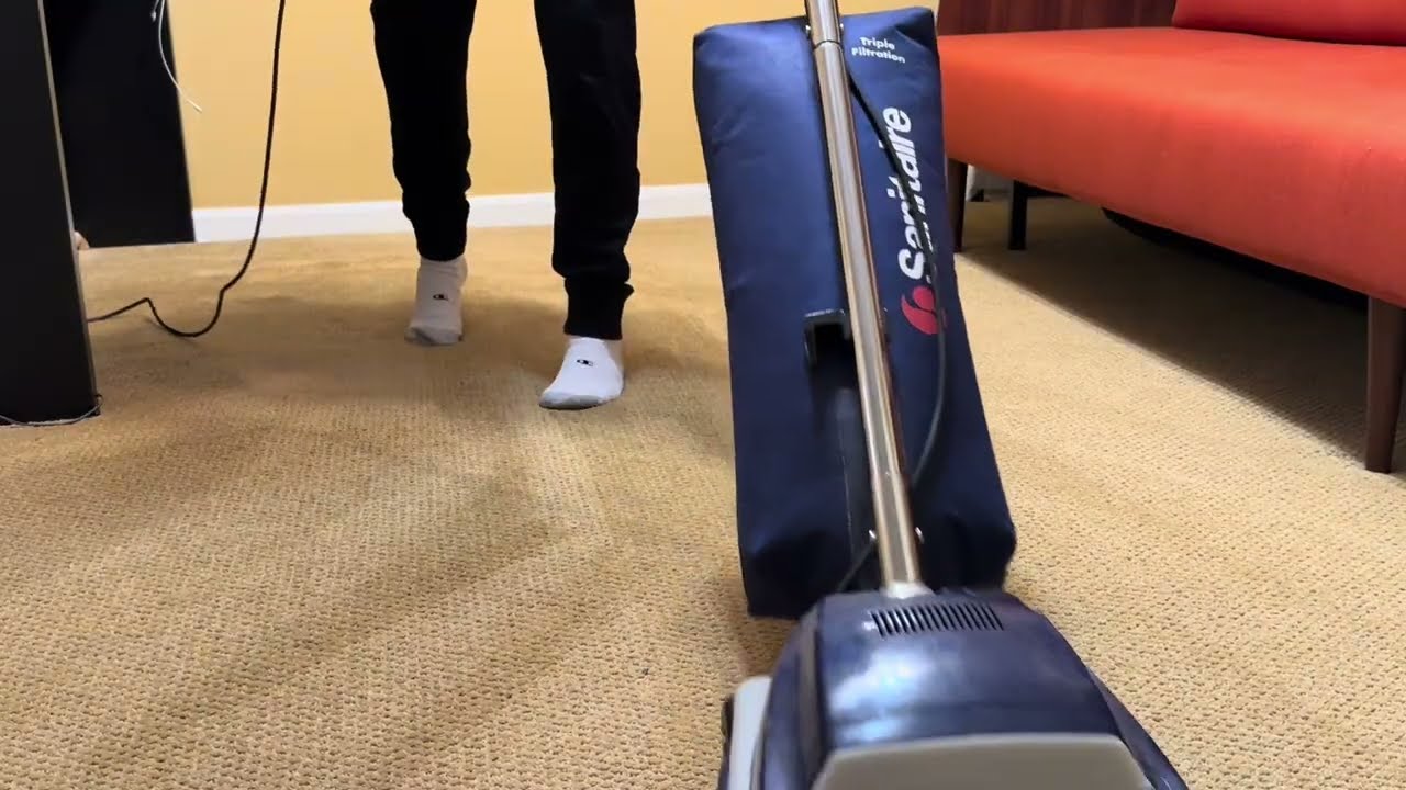 Deep Vacuum Sound from a Sanitaire Commercial ASMR Sound and Video