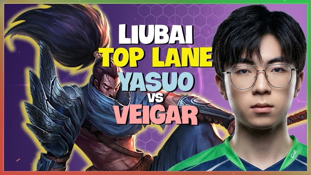 Liubai Shows Insane Yasuo Top Mechanics Challenger Engsub