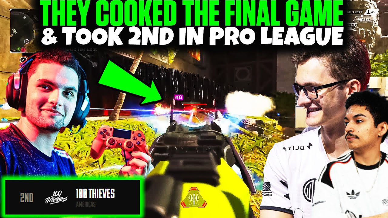 BIG E & THE BOYS WENT FULL DEMON MODE in the Last ALGS Pro League!