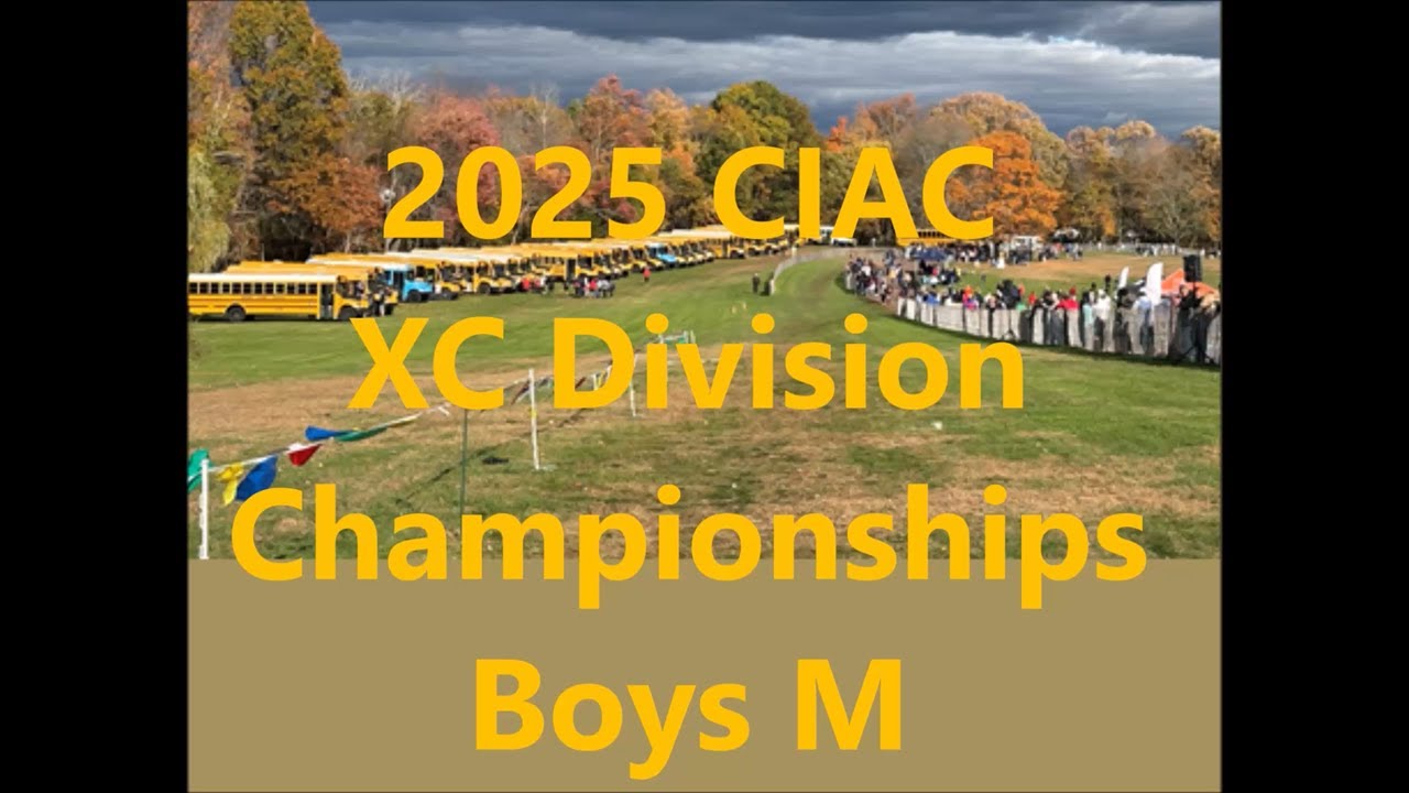 2025 CIAC Division XC Boys M Championship Race