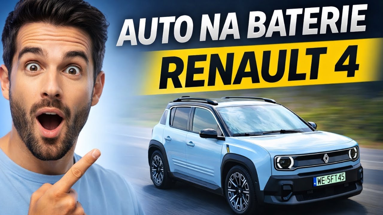 Auto na baterie - Renault 4