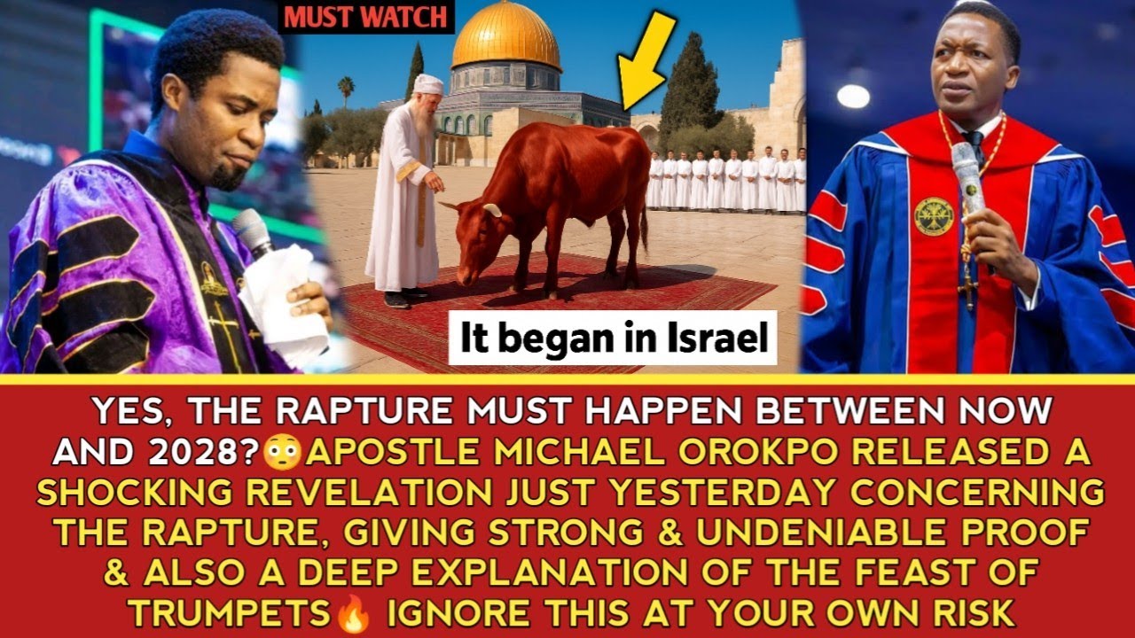 YES, THE RAPTURE MUST HAPPEN BTW NOW & 2028?😳 APST MIKE RELEASED A SHOCKING REVELATION ABOUT RAPTURE