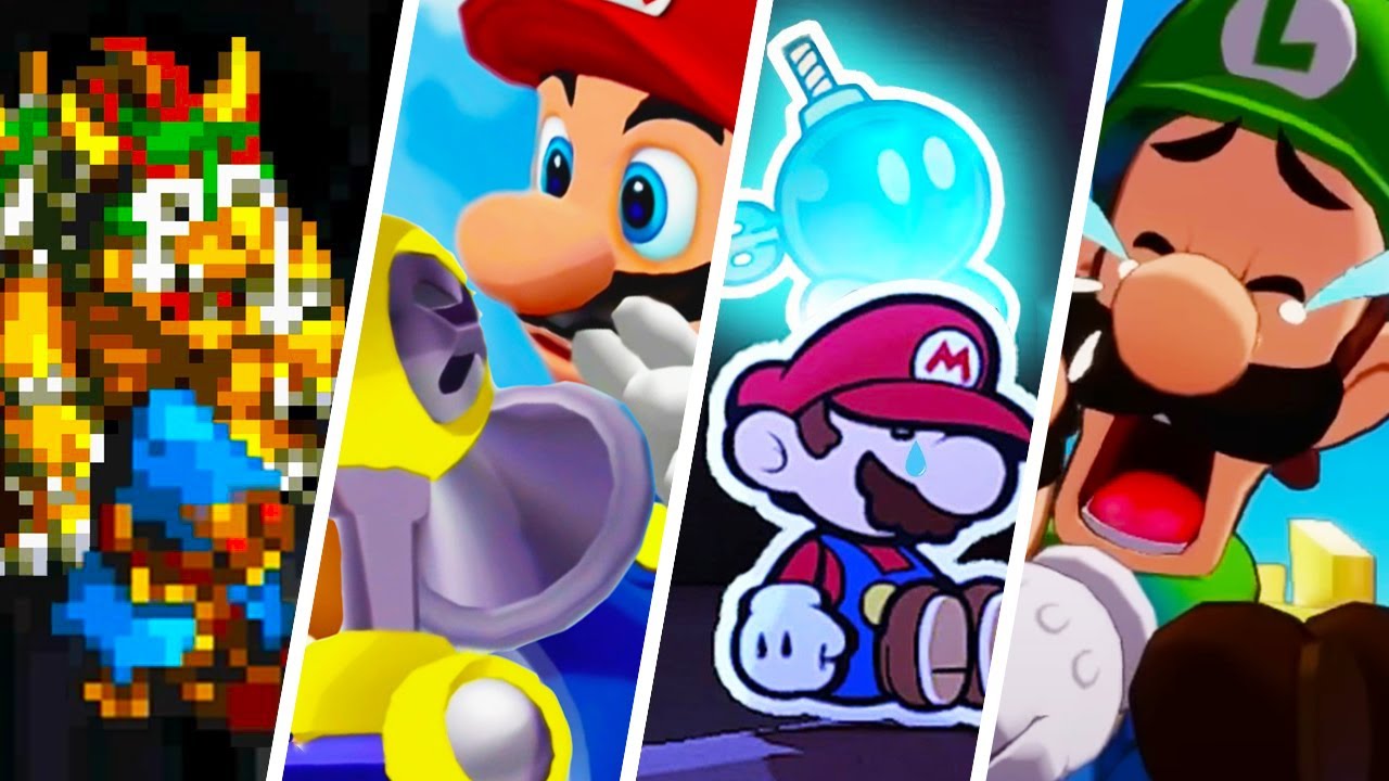 Evolution of Saddest Mario Moments (1996-2024)