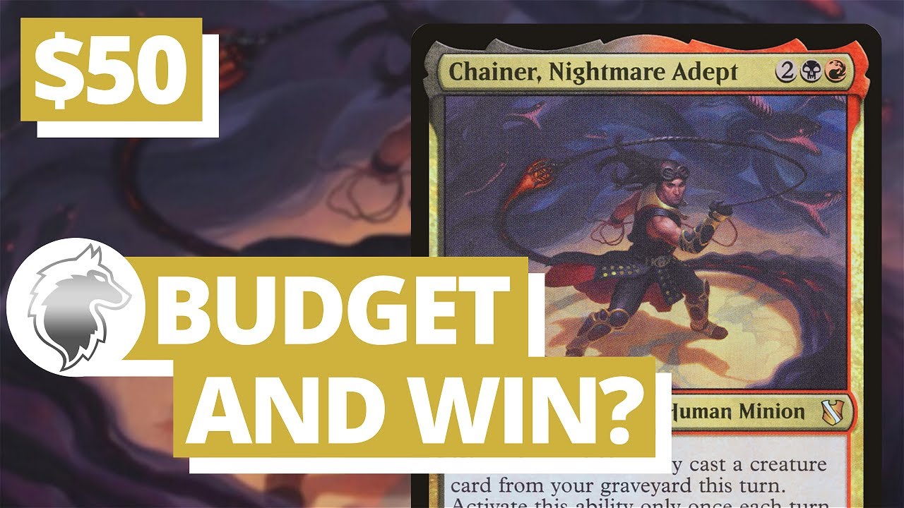 Chainer, Nightmare Adept / EDH Deck Tech / Budget / Commander / Magic the Gathering