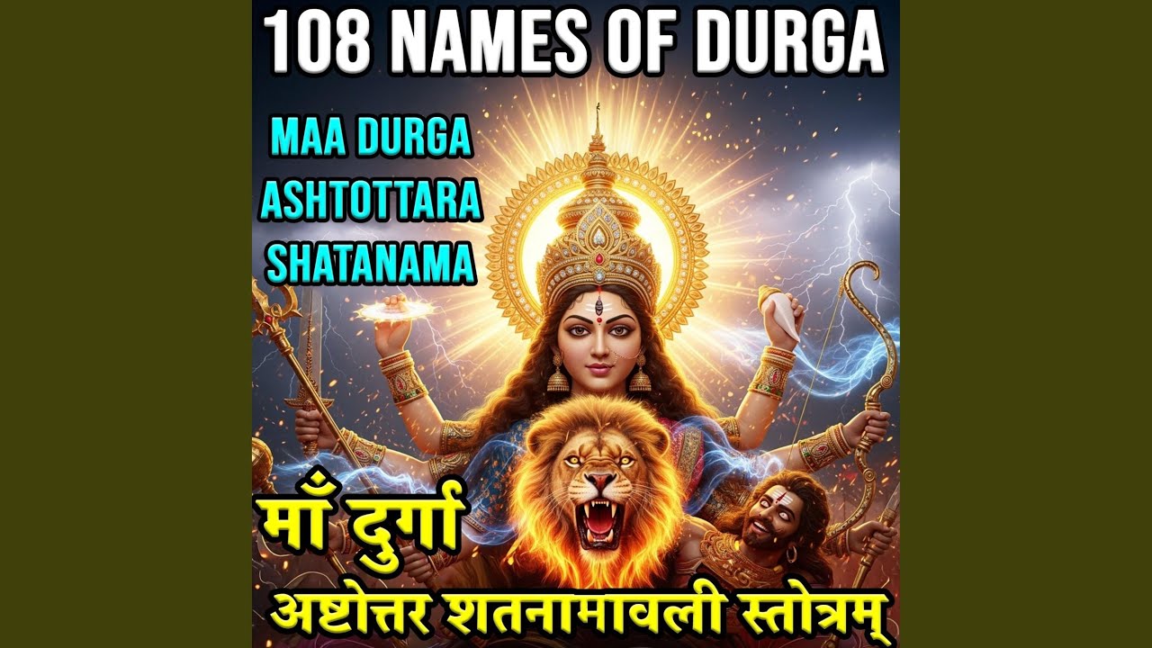 108 Names of Durga | Maa Durga Ashtottara Shatanamavali Stotram | Maa Durga Ashtottara Shatanama