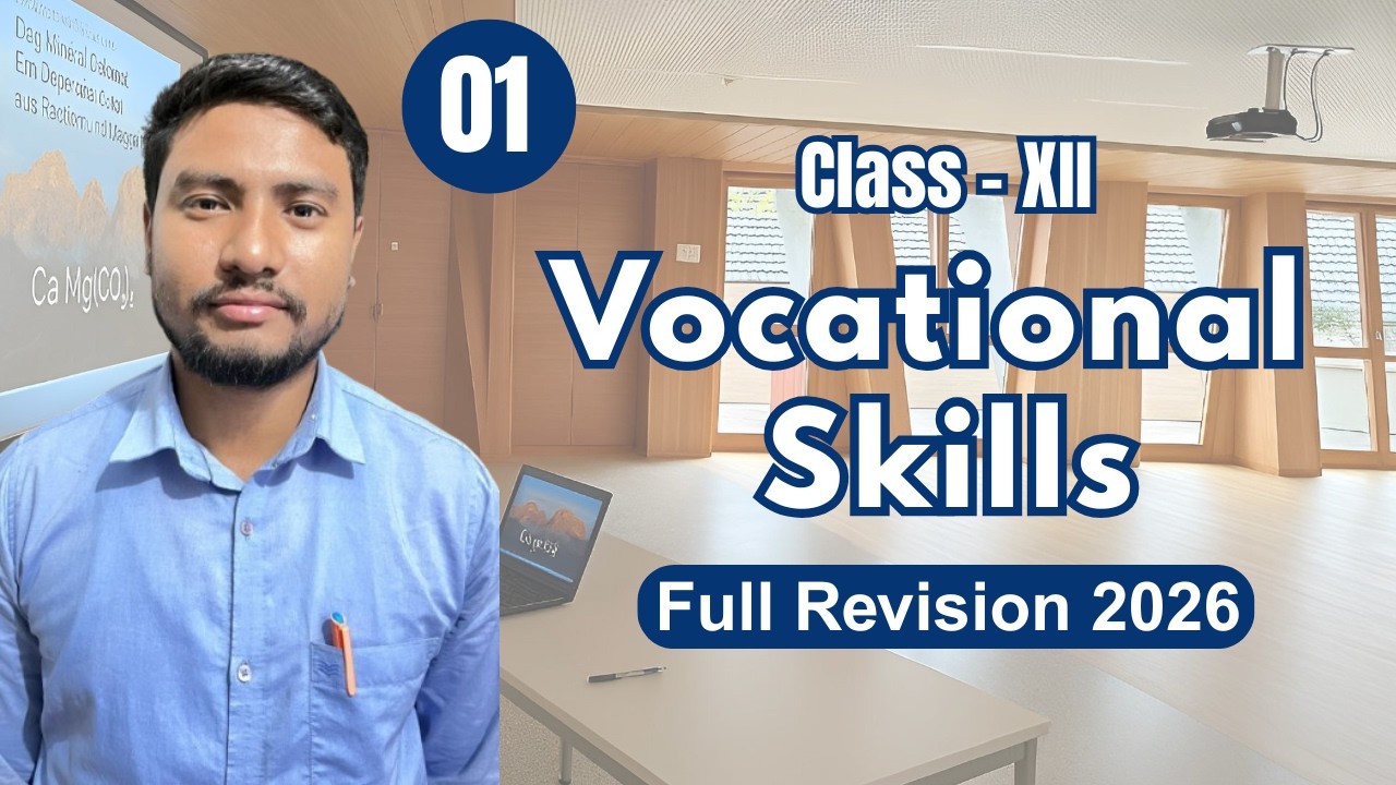 Vocational Skills Revision - Part 01 | 100% Common Questions | Biju Bhakat (ABC Coaching Assam)
