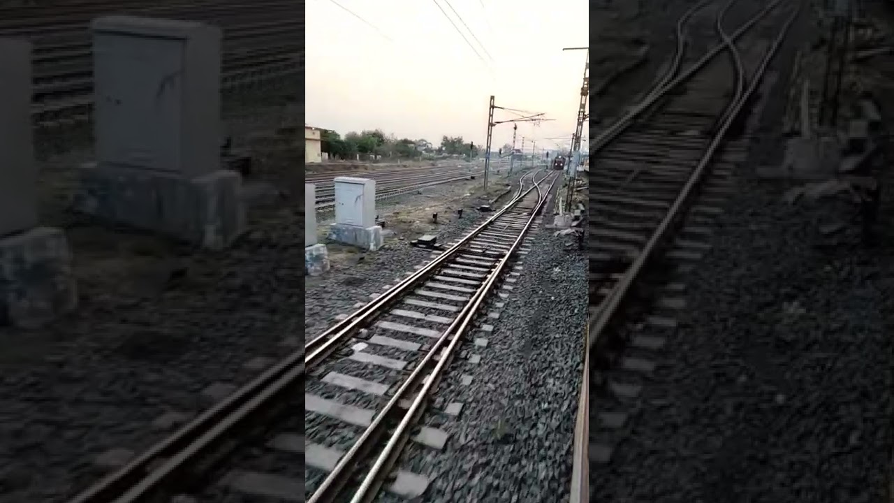 Amravati train arrived at akola railway station | early morning  travel #mumbaimetro #indianrailways