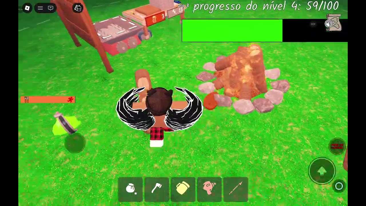 JOGANDO 99 NOITES NA FLORESTA COM MEU AMIGO