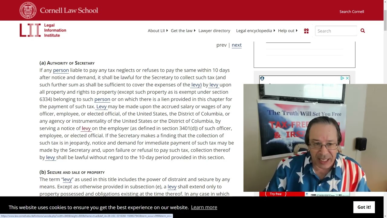 IRS Lien & Levy Fraud Exposed, EVERY Levy is UNLAWFUL CONVERSION; EVERY Lien is a FRAUD by FORGERY!