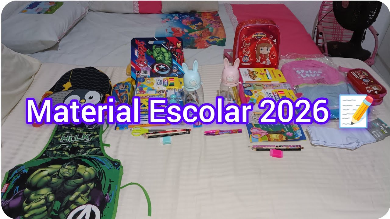 Material escolar da Lorena é Théo 📝💖🩵| Pesquisei preço 🔍| conseguir encontrar preços bom✨