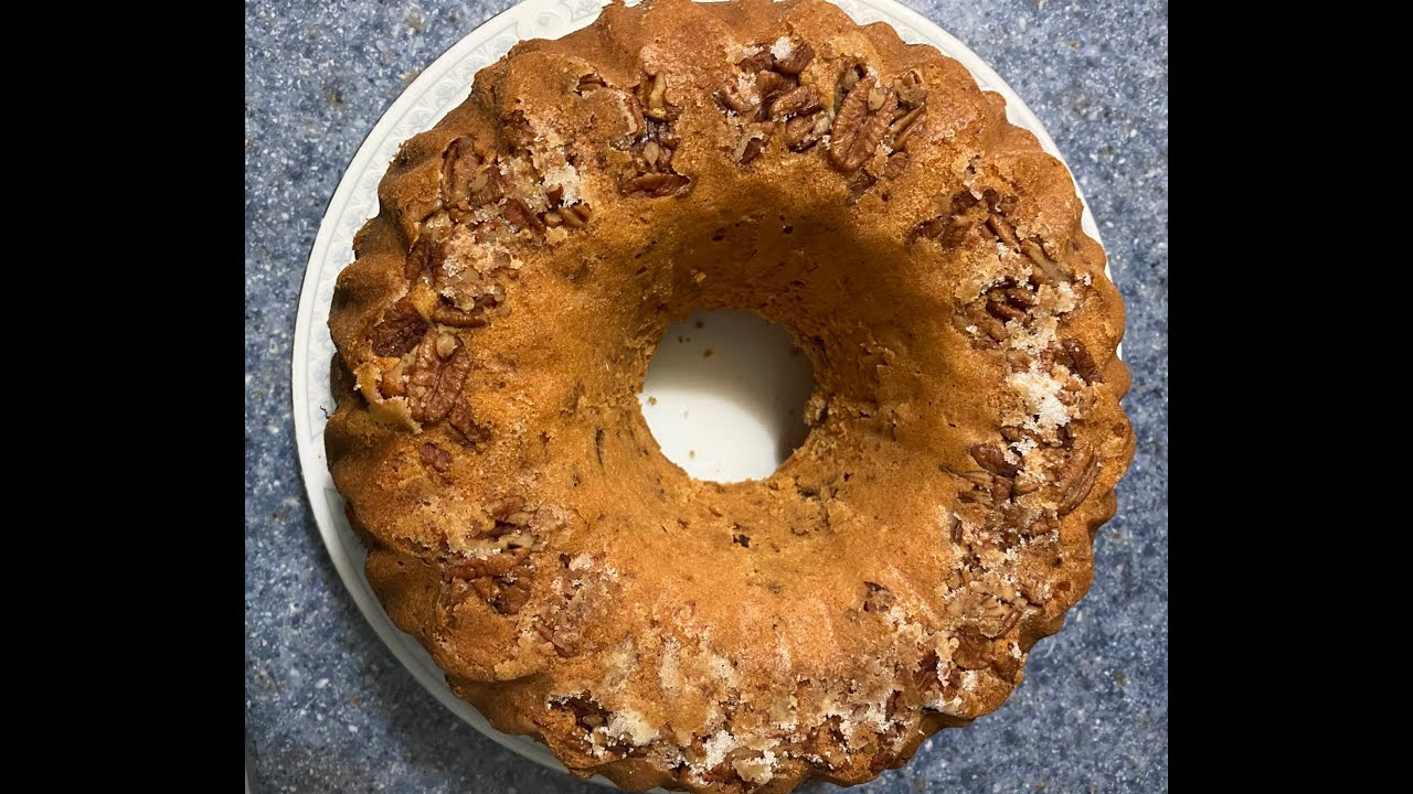 Chef Kevin Belton's Pecan Pound Cake