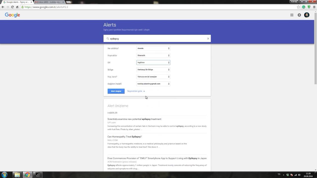 Google Alerts Nasıl Kullanılır?