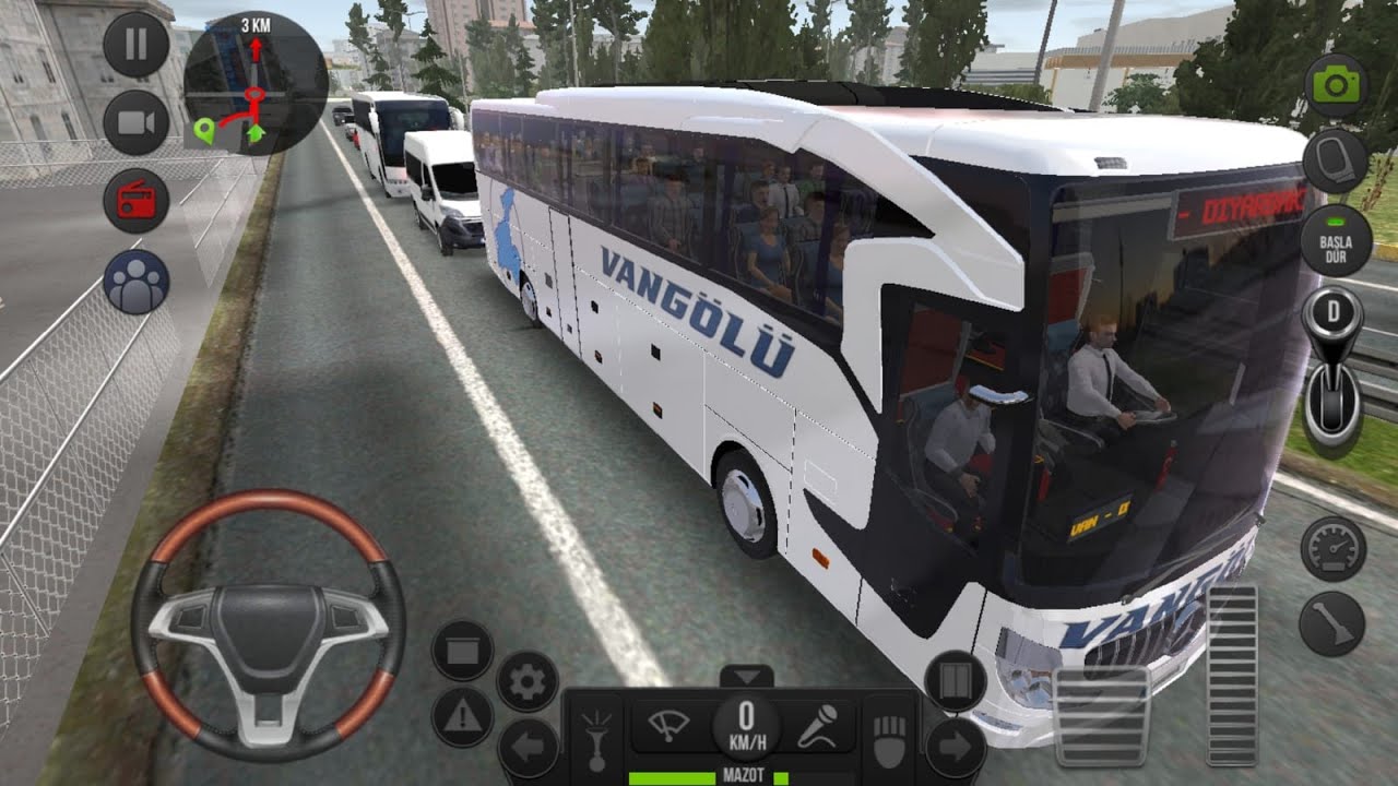 Otobüs Simulator : Ultimate ||  Van - Diyarbakır Seferi Yapıyoruz - Android Gameplay FHD