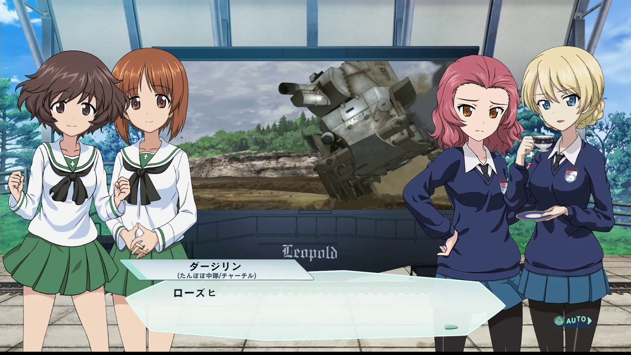 【ガールズ＆パンツァーDTM】感想戦モード 会話シーン集 Part4(GIRLS und PANZER Dream Tank Match Story scene collection)【PS4】