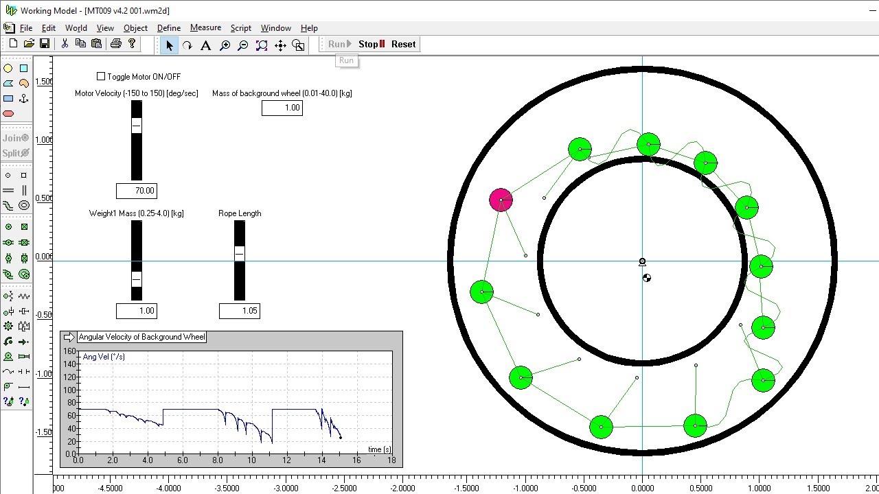 MT009 - A Computer Simulation of Johann Bessler's Maschinen Tractate MT-9