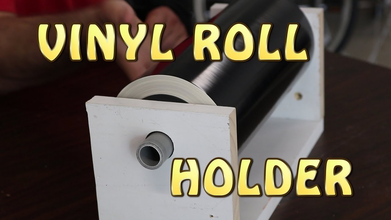 DIY Vinyl Roller Holder for Silhouette Cameo