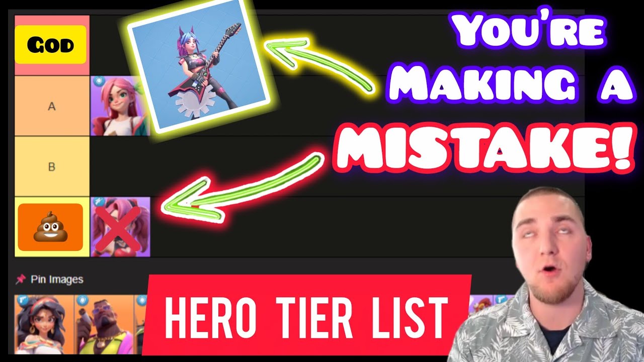 Tiles Survive: The ULTIMATE Hero Tier List (All 16 Heroes Ranked S-Tier to POOP!)