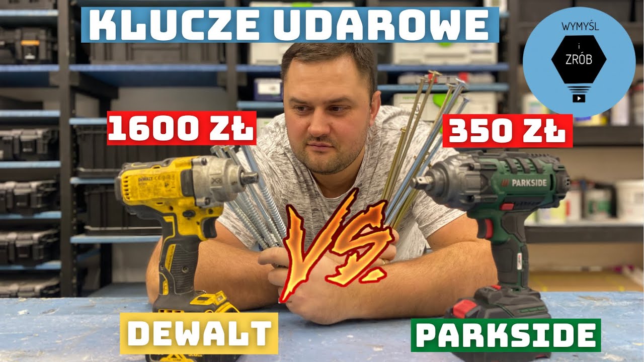 TEST klucz udarowy : Parkside PASSK 20-Li A1 z Lidla kontra DeWalt DCF894