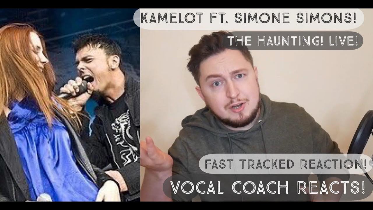 Реакция преподавателя вокала! Kamelot при участии Симоны Симонс! The Haunting! Live! БЫСТРАЯ РЕАК...