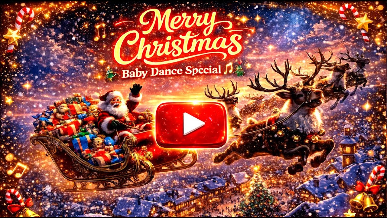 CUTE Babies ❣️ 🎅🏽Christmas Celebration Dance  🎁 🤶