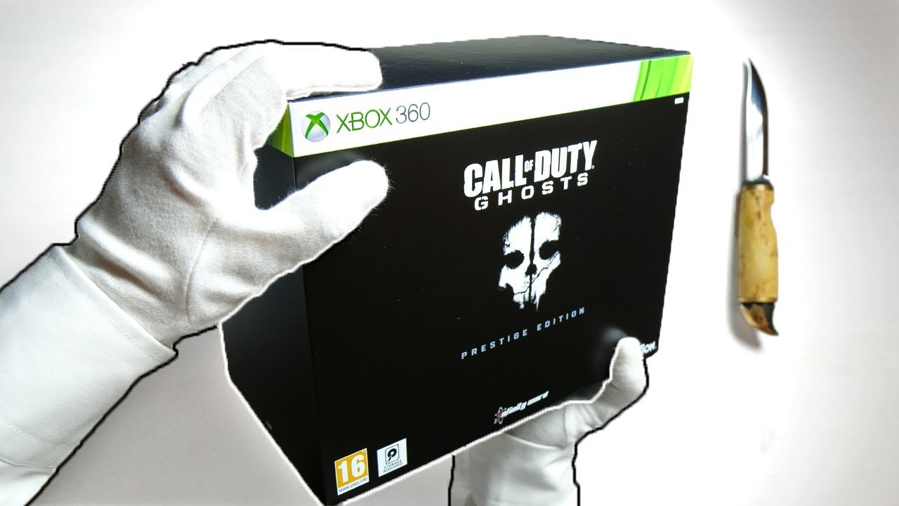 Call of Duty Ghosts PRESTIGE EDITION Unboxing! (CoD Collector's Edition)
