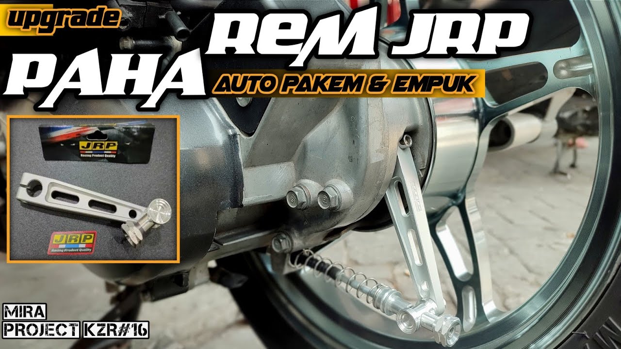 PASANG PAHA REM JRP CNC VARIO 125 OLD | project vario kzr