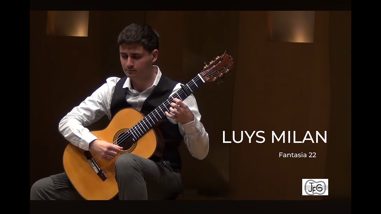 Ausiàs Parejo — Luys Milán: Fantasia No. 22 | Renaissance Guitar (Live)