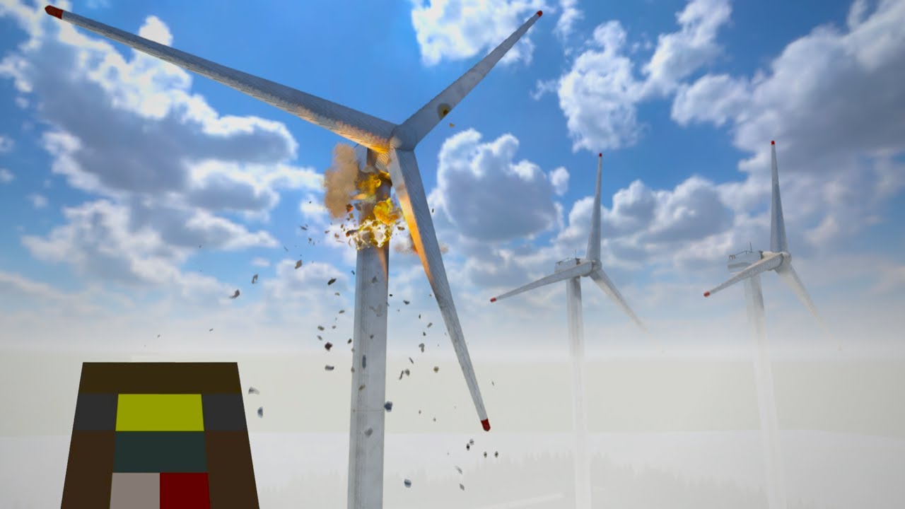 Dismantling a wind farm! - Teardown
