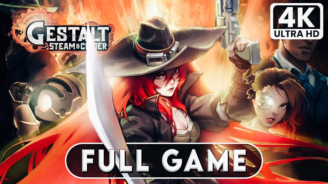GESTALT STEAM & CINDER Gameplay Walkthrough FULL GAME (4K 60FPS) - No Commentary